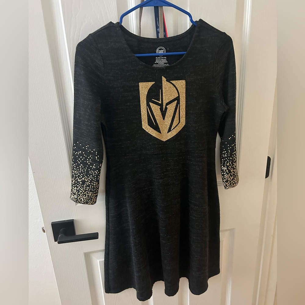 Golden nights dress